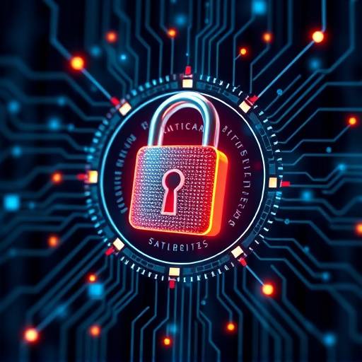 Image d'un cadenas numérique entouré de code binaire, symbolisant la cybersécurité et la protection des données.