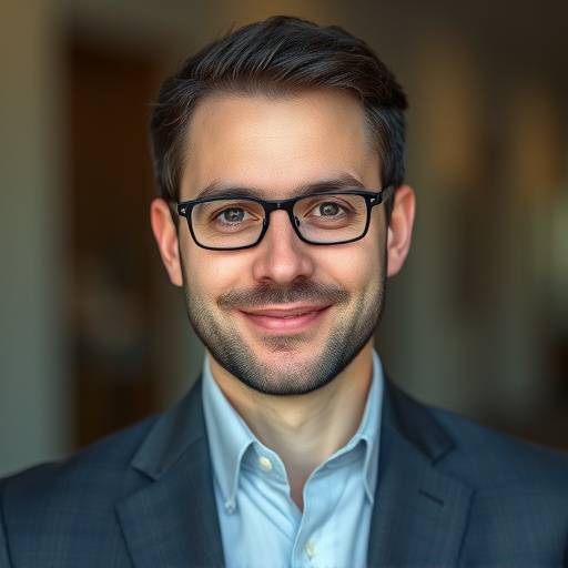 Portrait du Dr. Antoine Leclerc, expert en intelligence artificielle et conférencier.